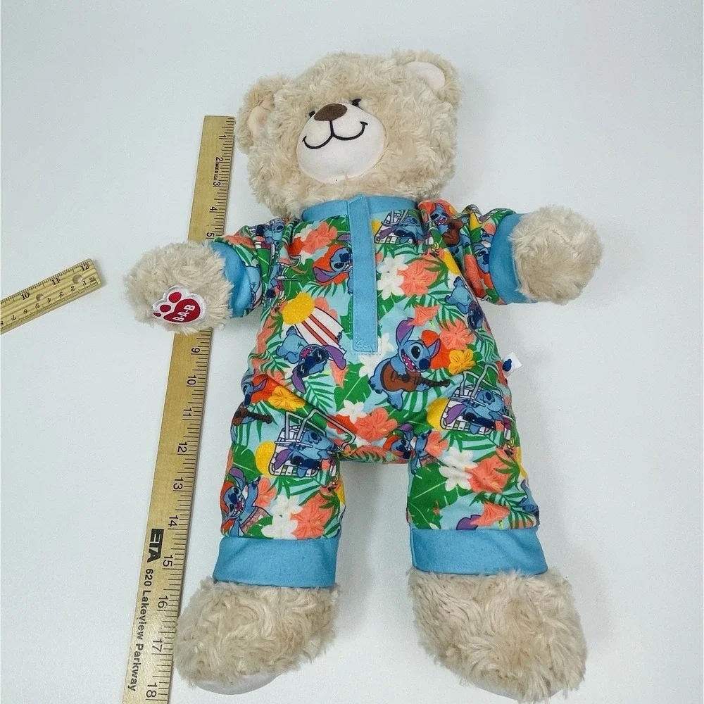 Build a Bear Happy Hugs Teddy Disney Stitch Sleeper Soft Stuffed Plush 16